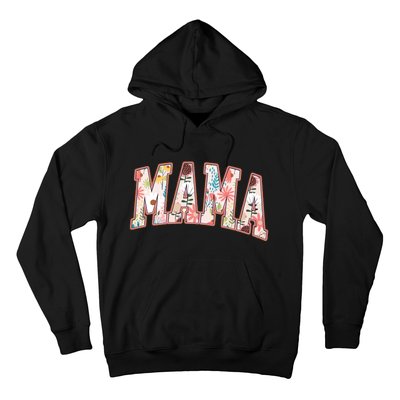 Vintage Floral Mama Hoodie