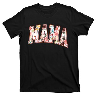 Vintage Floral Mama T-Shirt