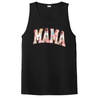 Vintage Floral Mama PosiCharge Competitor Tank