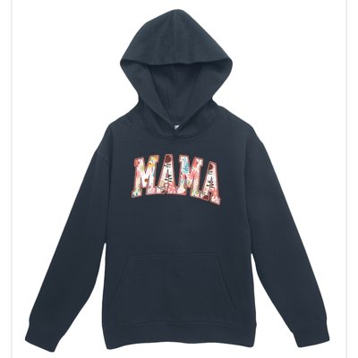 Vintage Floral Mama Urban Pullover Hoodie