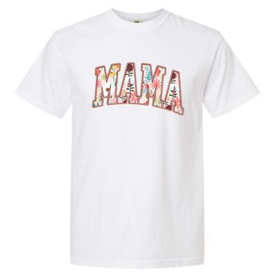 Vintage Floral Mama Garment-Dyed Heavyweight T-Shirt