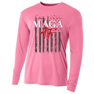 Vote Felon Maga Af Trump 2024 Cooling Performance Long Sleeve Crew