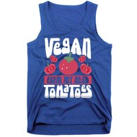 Vegan From My Head Tomatoes Veganism Meaningful Gift Tank Top