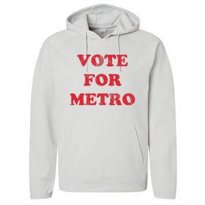 Vote For Metro Mustic Lover Saying Rapper Hiphop Culture Performance Fleece Hoodie