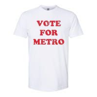 Vote For Metro Mustic Lover Saying Rapper Hiphop Culture Softstyle CVC T-Shirt