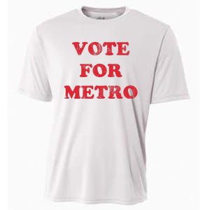 Vote For Metro Mustic Lover Saying Rapper Hiphop Culture Cooling Performance Crew T-Shirt