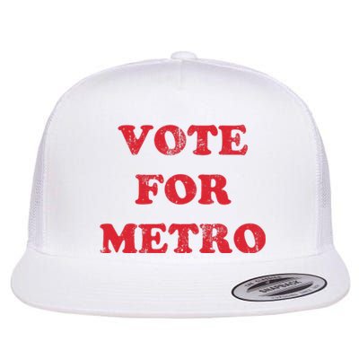 Vote For Metro Mustic Lover Saying Rapper Hiphop Culture Flat Bill Trucker Hat