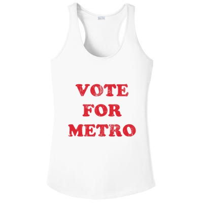 Vote For Metro Mustic Lover Saying Rapper Hiphop Culture Ladies PosiCharge Competitor Racerback Tank