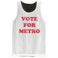 Vote For Metro Mustic Lover Saying Rapper Hiphop Culture Mesh Reversible Basketball Jersey Tank