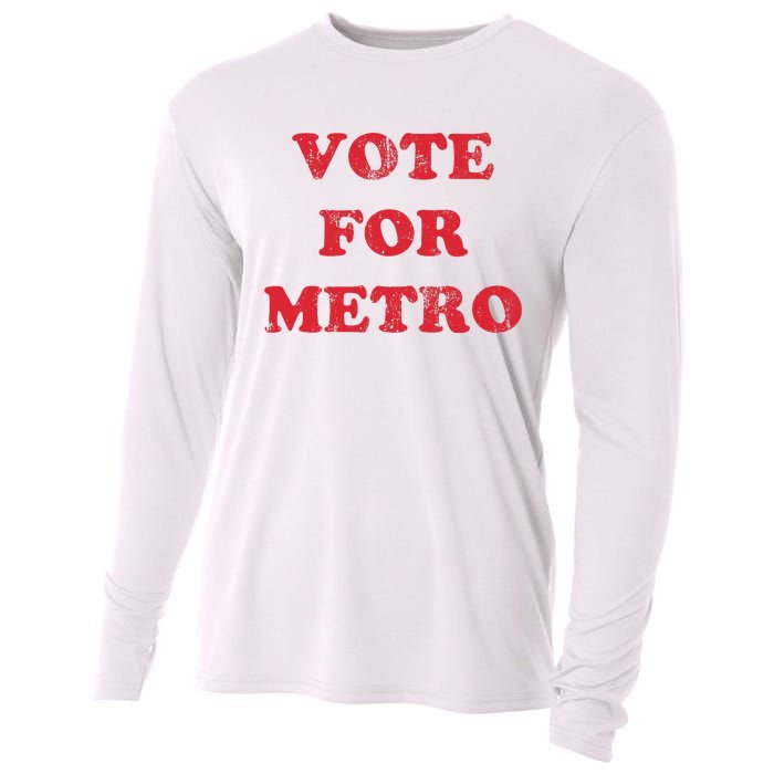 Vote For Metro Mustic Lover Saying Rapper Hiphop Culture Cooling Performance Long Sleeve Crew