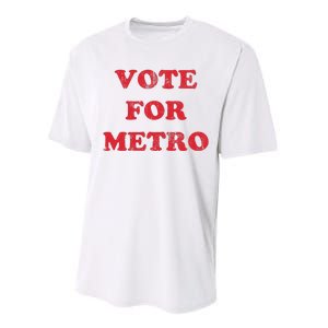 Vote For Metro Mustic Lover Saying Rapper Hiphop Culture Performance Sprint T-Shirt