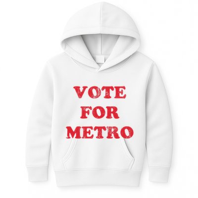 Vote For Metro Mustic Lover Saying Rapper Hiphop Culture Kids Hoodie