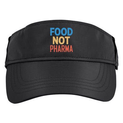 Vintage Food Not Pharma Adult Drive Performance Visor
