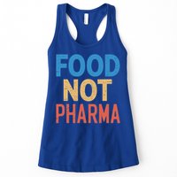 Vintage Food Not Pharma Womens Tank Top