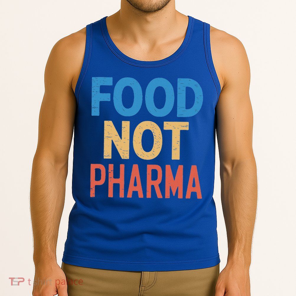 Vintage Food Not Pharma Tank Top