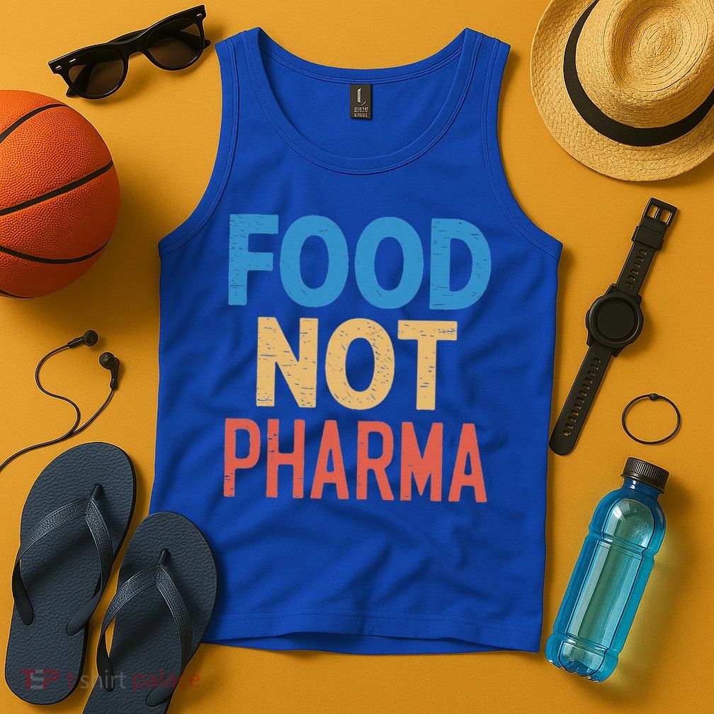 Vintage Food Not Pharma Tank Top