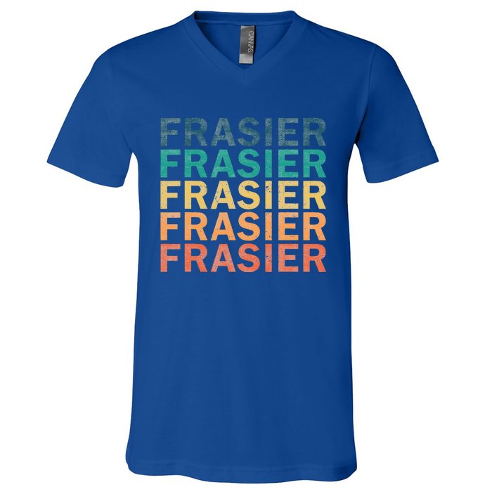 Vintage Frasier Name V-Neck T-Shirt