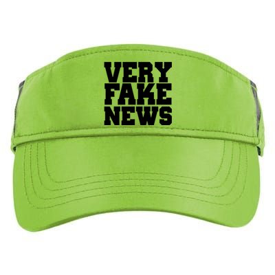 Very Fake News VFN Adult Drive Performance Visor