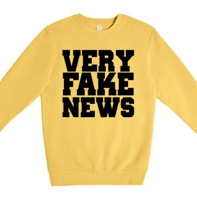 Very Fake News VFN Premium Crewneck Sweatshirt