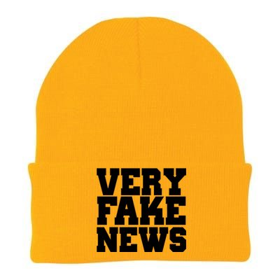 Very Fake News VFN Knit Cap Winter Beanie