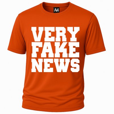 Very Fake News VFN Cooling Performance Crew T-Shirt