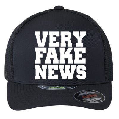 Very Fake News VFN Flexfit Unipanel Trucker Cap