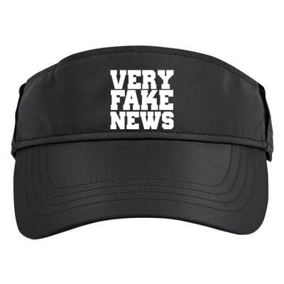 Very Fake News VFN Adult Drive Performance Visor