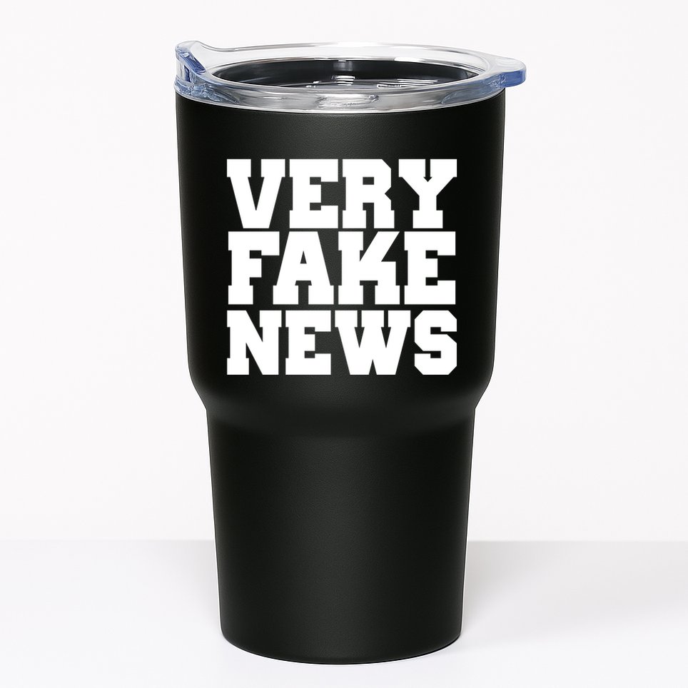 Very Fake News VFN Tumbler
