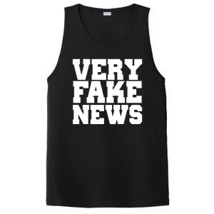 Very Fake News VFN PosiCharge Competitor Tank