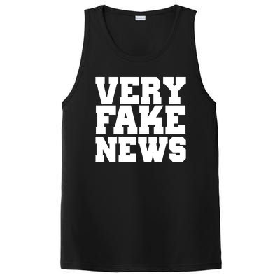 Very Fake News VFN PosiCharge Competitor Tank