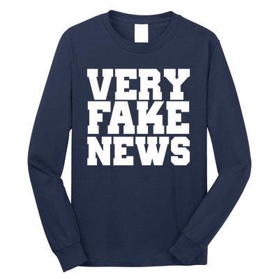 Very Fake News VFN Long Sleeve Shirt