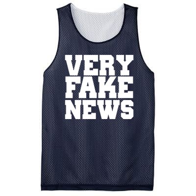 Very Fake News VFN Mesh Reversible Basketball Jersey Tank