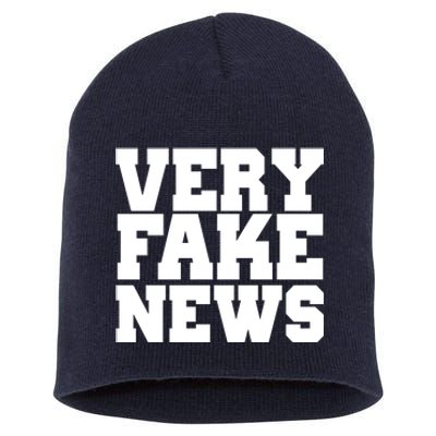 Very Fake News VFN Short Acrylic Beanie