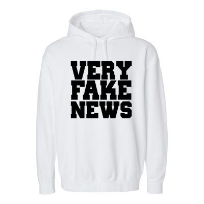 Very Fake News VFN Garment-Dyed Fleece Hoodie