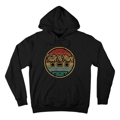 Vintage Faith No More Cassette Retro Circle Musician Hoodie