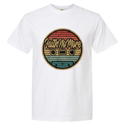 Vintage Faith No More Cassette Retro Circle Musician Garment-Dyed Heavyweight T-Shirt