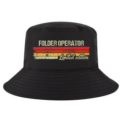 Vintage Folder Operator Limited Edition Cool Comfort Performance Bucket Hat