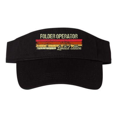 Vintage Folder Operator Limited Edition Valucap Bio-Washed Visor