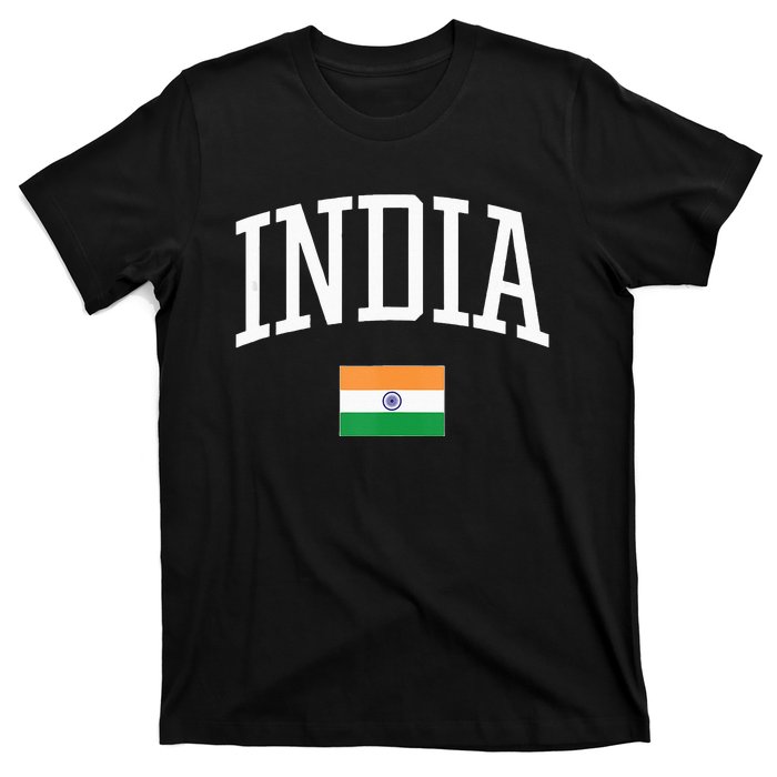 Vintage Flag Of India Love Your Country T-Shirt