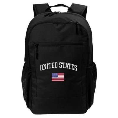 Vintage Flag Of United States Of America Love Your Country Daily Commute Backpack