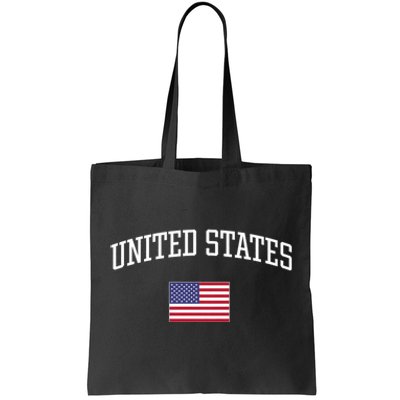 Vintage Flag Of United States Of America Love Your Country Tote Bag