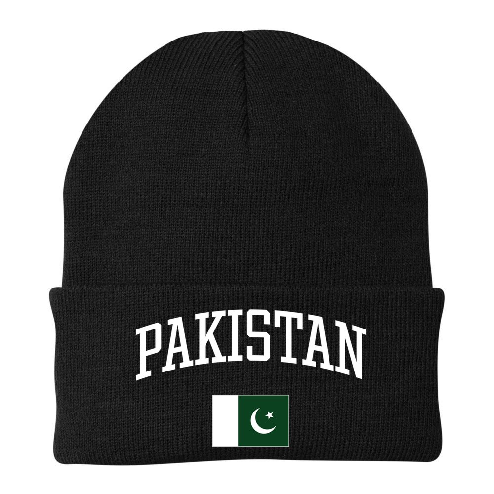 Vintage Flag Of Pakistan Love Your Country Gift Beanie