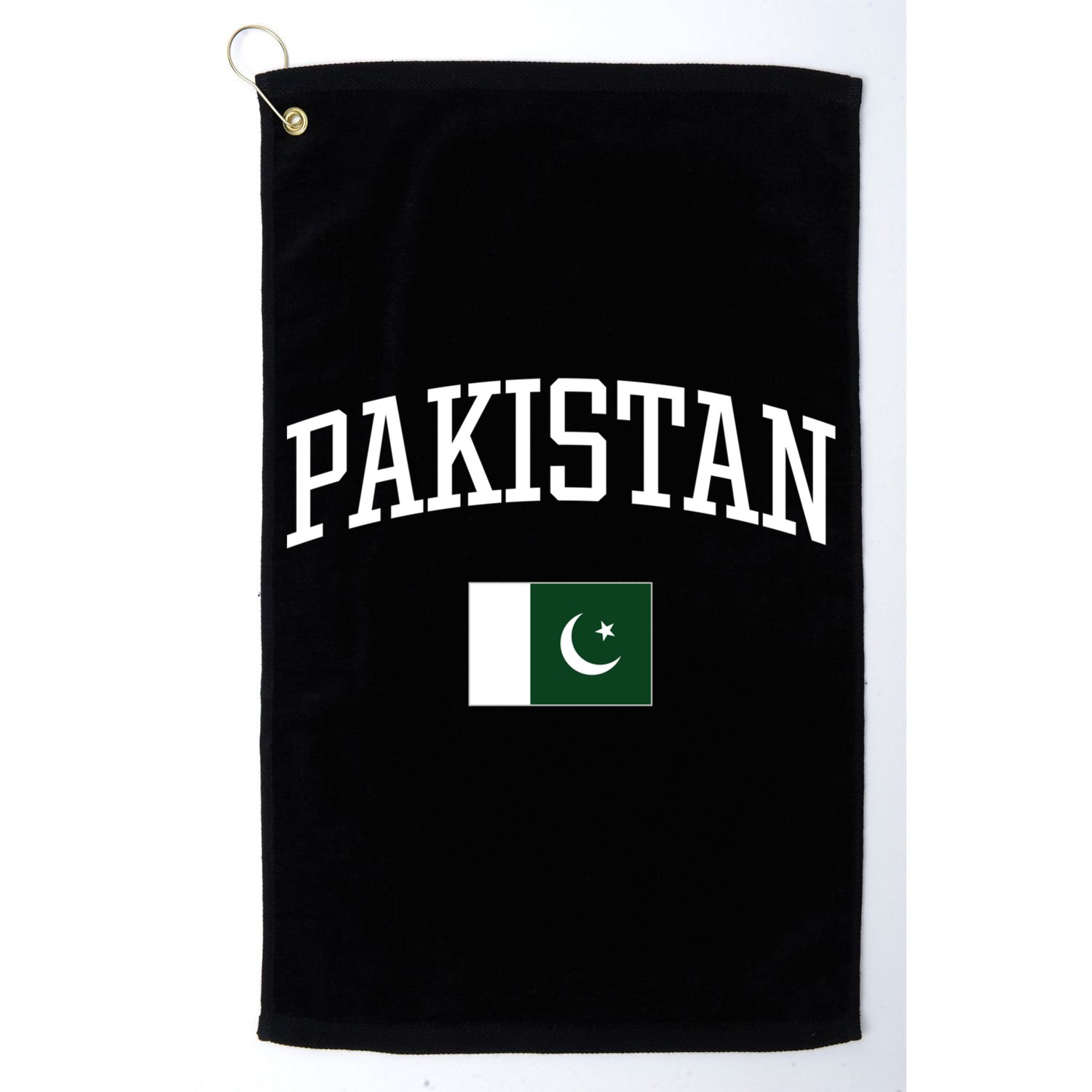 Vintage Flag Of Pakistan Love Your Country Gift Golf Towel