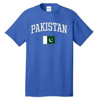 Vintage Flag Of Pakistan Love Your Country Gift Tall T-Shirt