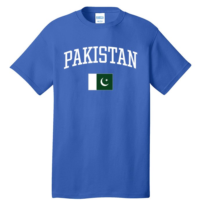 Vintage Flag Of Pakistan Love Your Country Gift Tall T-Shirt