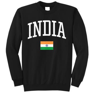 Vintage Flag Of India Love Your Country Sweatshirt