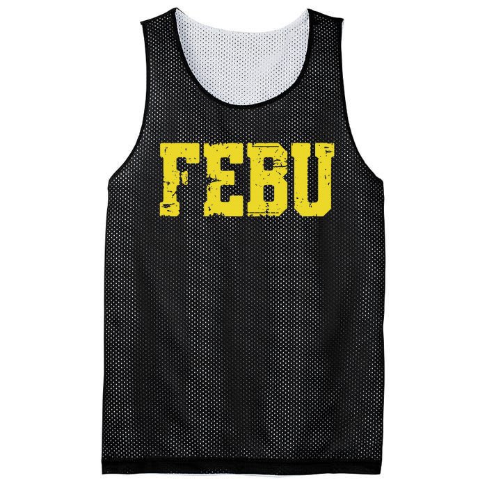 Vintage Febu Orgeon Personalized Name Style Classic Mesh Reversible Basketball Jersey Tank