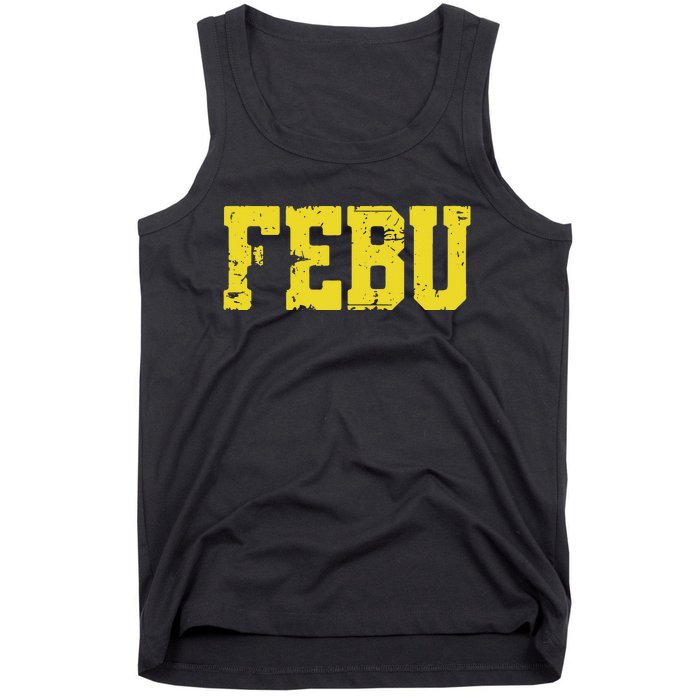 Vintage Febu Orgeon Personalized Name Style Classic Tank Top