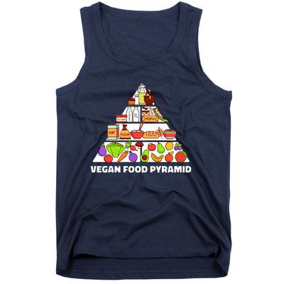 Vegan Food Pyramid Tank Top