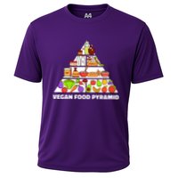 Vegan Food Pyramid Cooling Performance Crew T-Shirt